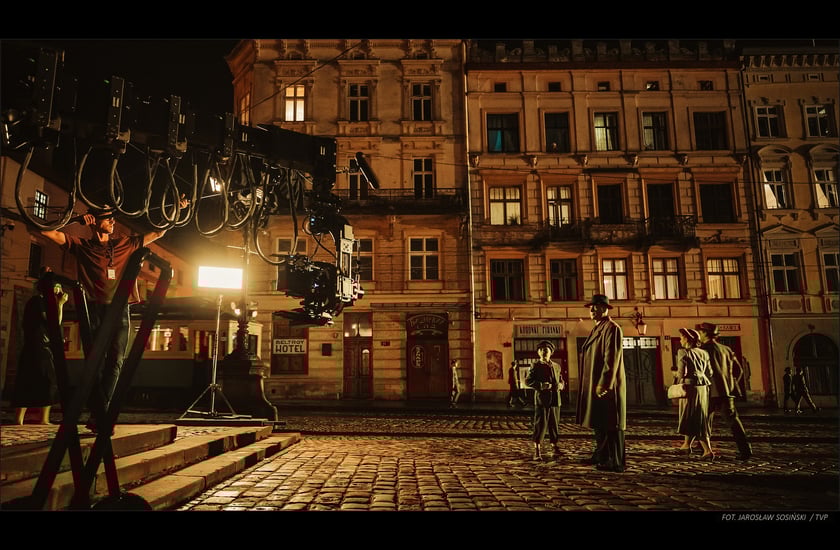 Plan zdjęciowy serialu "Erynie"