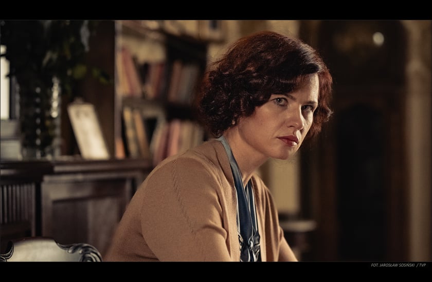 Na zdjęciu kadr z serialu "Erynie"