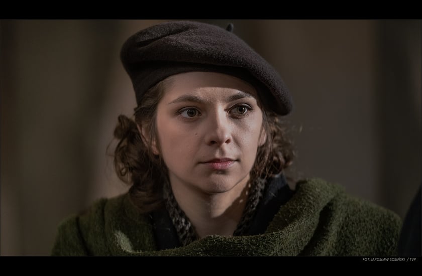 Na zdjęciu kadr z serialu "Erynie"