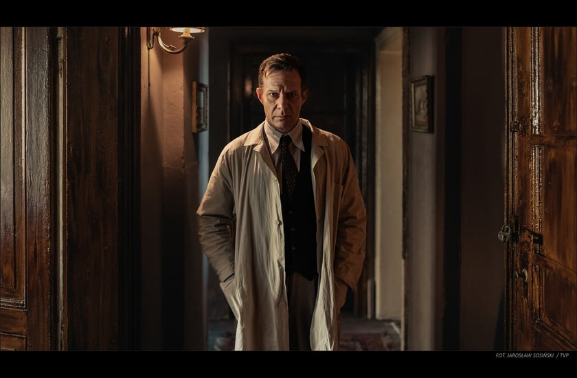 Na zdjęciu kadr z serialu "Erynie"