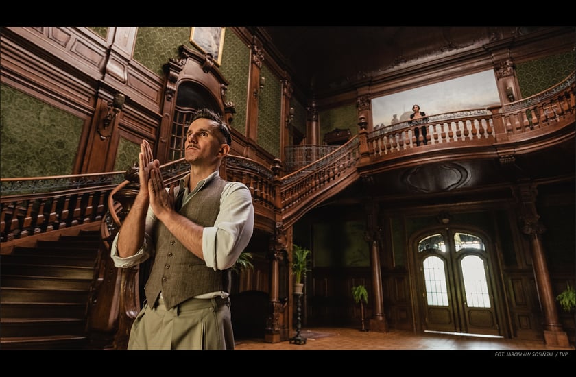 Na zdjęciu kadr z serialu "Erynie"