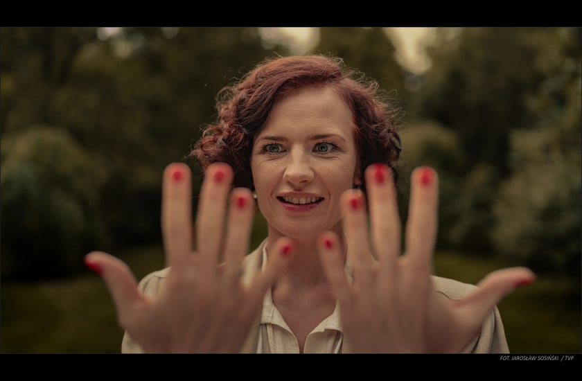 Na zdjęciu kadr z serialu "Erynie"