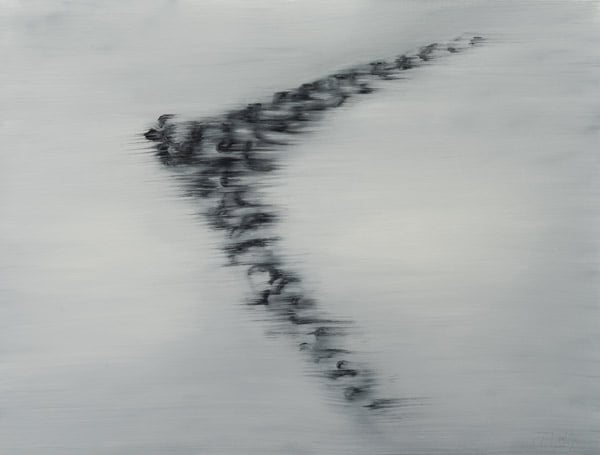 Konrad Jarodzki, Klucz, olej, płótno, 2010