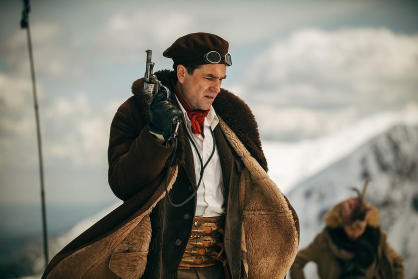 Kadr z filmu "Niebezpieczni Dźentelmeni"