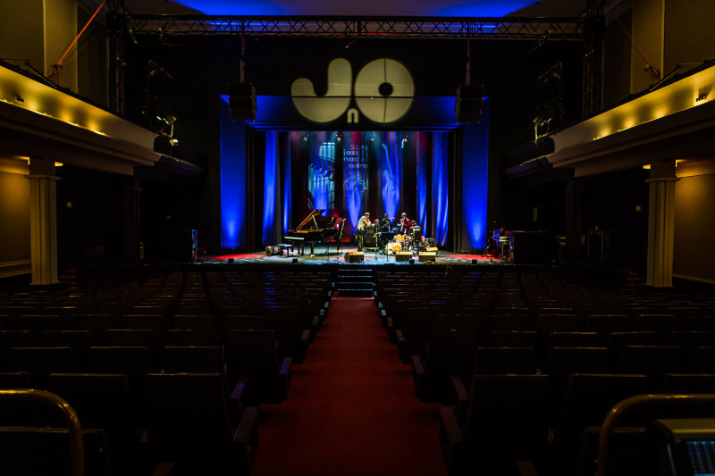 Na zdjęciu sala główna dawnego Impartu przy Mazowieckiej 17, Festiwal Jazz nad Odrą