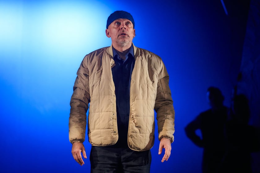 Scena ze spektaklu &bdquo;Pinokio&rdquo; Wrocławskiego Teatru Lalek