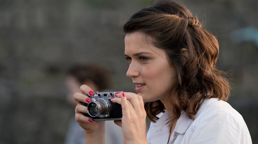 Na zdjęciu sceny kręcone na basenie w Jeleniej G&oacute;rze