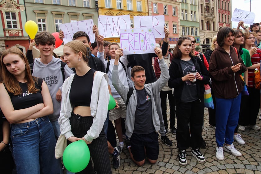 Urodziny Aleksandra Fredry pod pomnikiem - czerwiec 2023