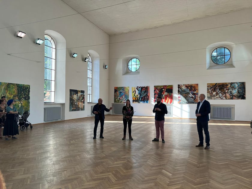 Wernisaż wystawy odbył się 15 czerwca