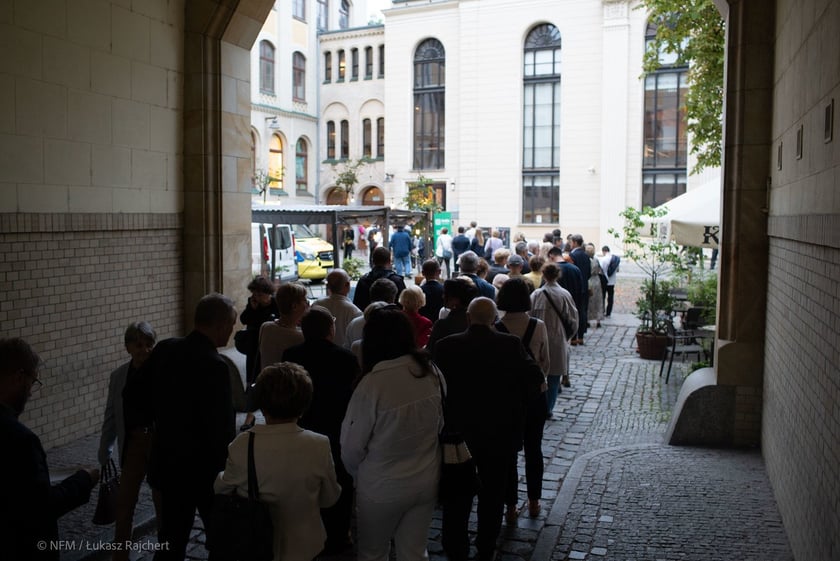 Przed koncertem w Synagodze pod Białym Bocianem