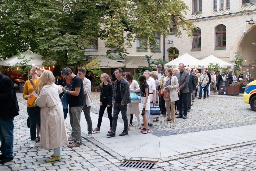 Przed koncertem w Synagodze pod Białym Bocianem