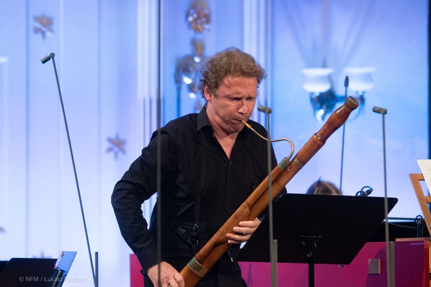 Fagocista Antoine Pecqueur. Koncert w Synagodze pod Białym Bocianem