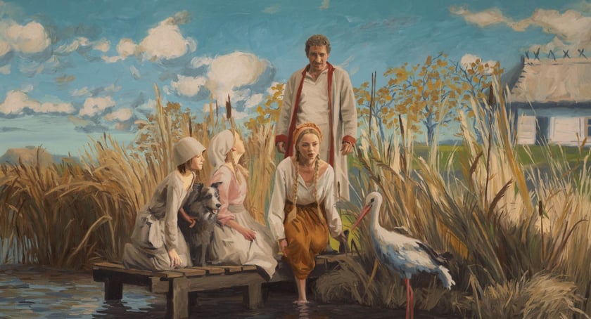 Kadry z filmu "Chłopi"