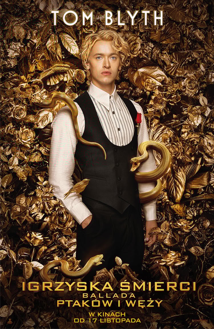 Kadry z filmu Igrzyska Śmierci: Ballada ptaków i węży