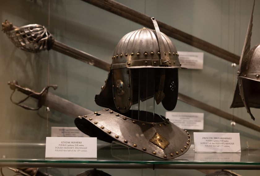 Szyszak husarski w Arsenale