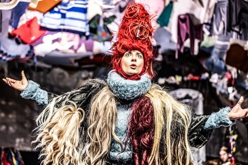 Spektakl "Trąbka do słuchania" we Wrocławskim Teatrze Wsp&oacute;łczesnym