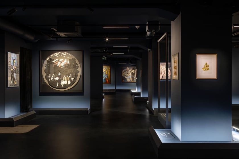 Wystawa sztuki współczesnej w Krupa Art Foundation