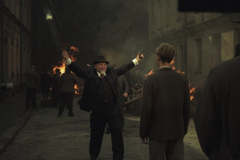 Kręcone w Legnicy zdjęcia antysemickiego marszu