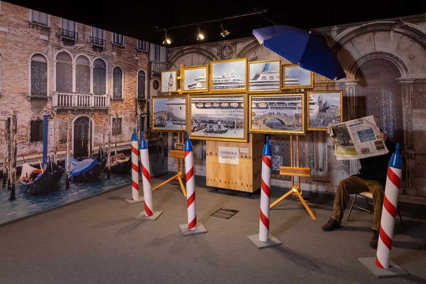 Z wystawy The Mystery of Banksy