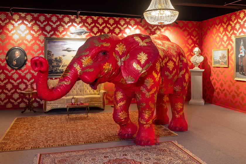 Z wystawy The Mystery of Banksy