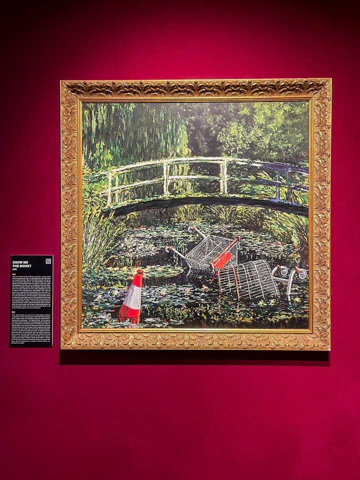 Z wystawy The Mystery of Banksy