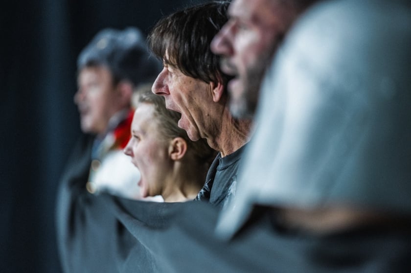 Nowy wrocławski teatr Enklawa &ndash; pr&oacute;by do spektaklu &bdquo;Ubu kr&oacute;l, czyli Polacy&rdquo;