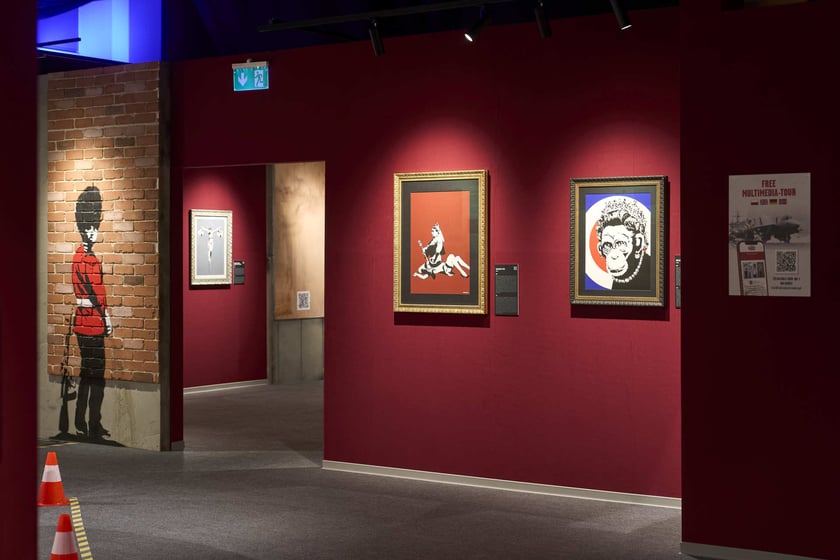 Wystawa The Mystery of Banksy – A Genius Mind, hala IASE, Wrocław