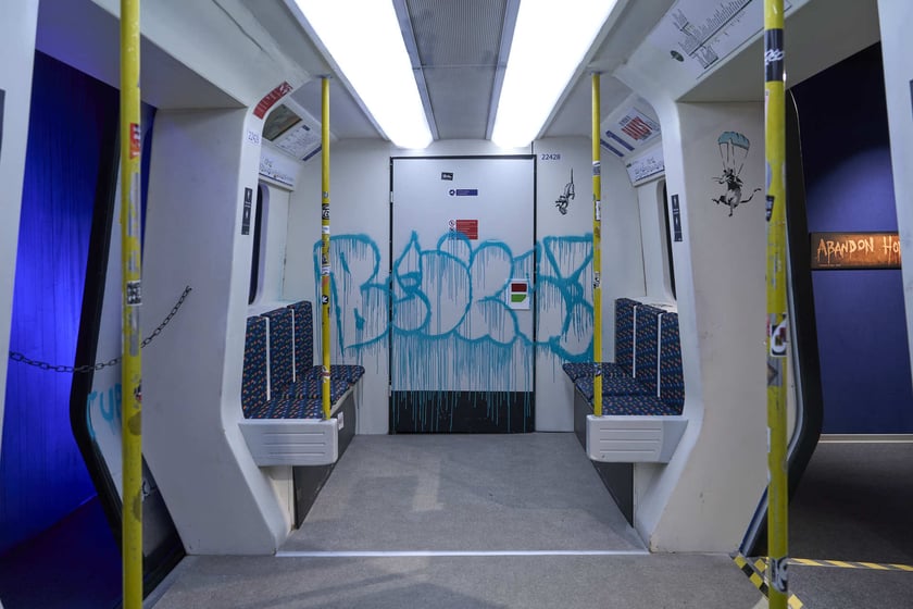 Wystawa The Mystery of Banksy – A Genius Mind, hala IASE, Wrocław