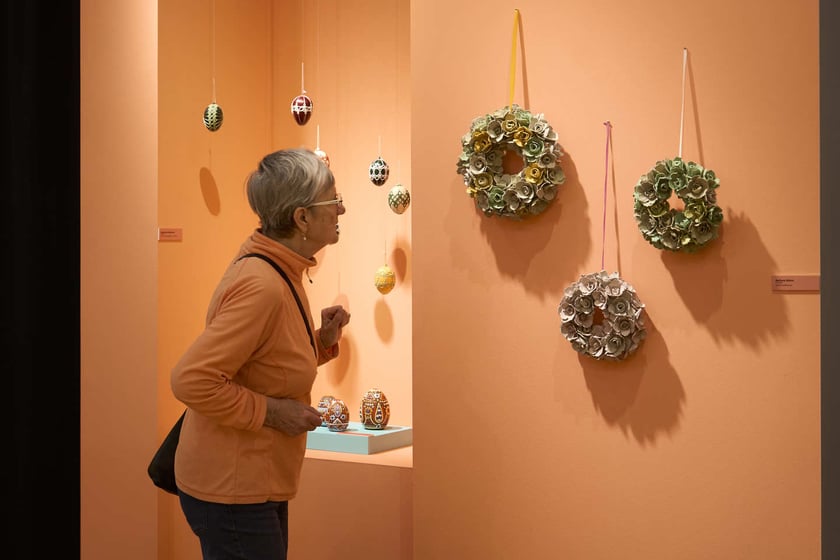 Wspaniałe rękodzieło z okazji Wielkanocy na wystawie w Muzeum Etnograficznym