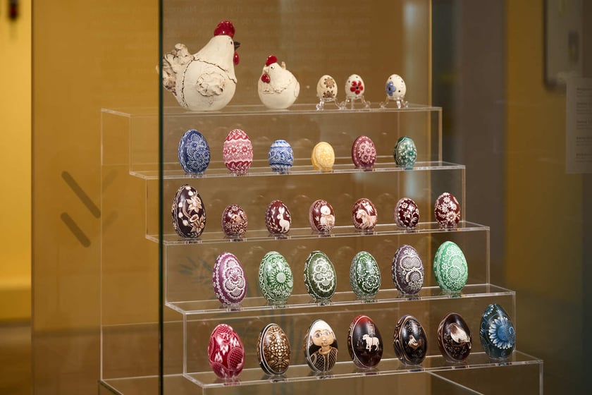 Wspaniałe rękodzieło z okazji Wielkanocy na wystawie w Muzeum Etnograficznym