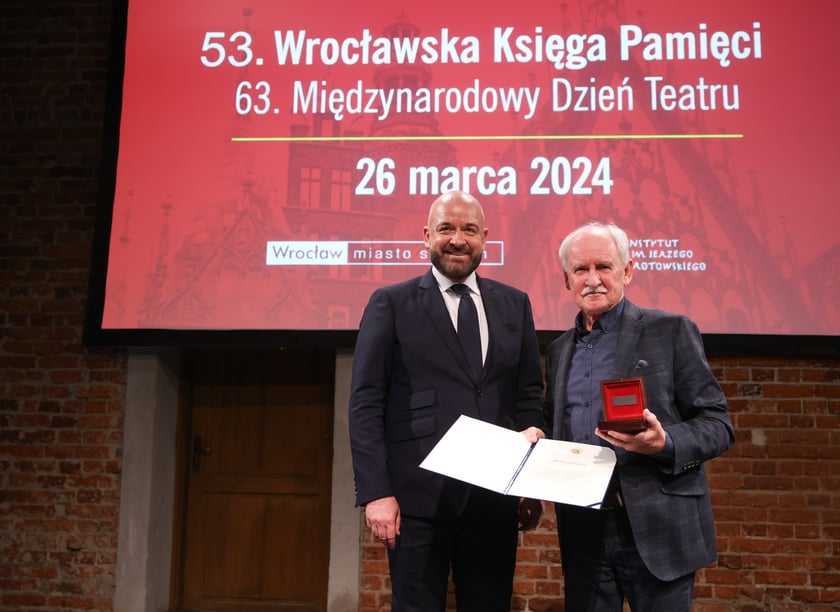 53. Wrocławska Księga Pamięci z okazji 63. Międzynarodowego Dnia Teatru