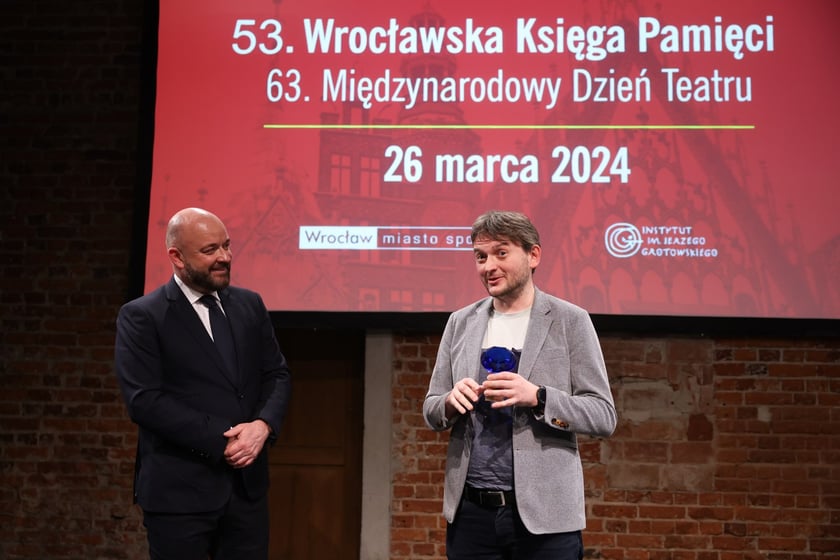 53. Wrocławska Księga Pamięci z okazji 63. Międzynarodowego Dnia Teatru