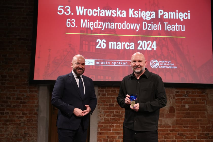 53. Wrocławska Księga Pamięci z okazji 63. Międzynarodowego Dnia Teatru