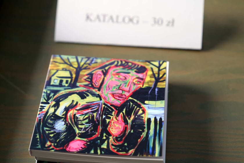 Zdjęcie wystawy "W cieniu obrazów jestem" Zdzisława Nitki