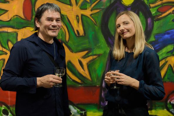 Wernisaż wystawy "W cieniu obrazów jestem" Zdzisława Nitki