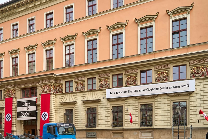 Zdjęcia do nowego serialu przy ul. Szajnochy
