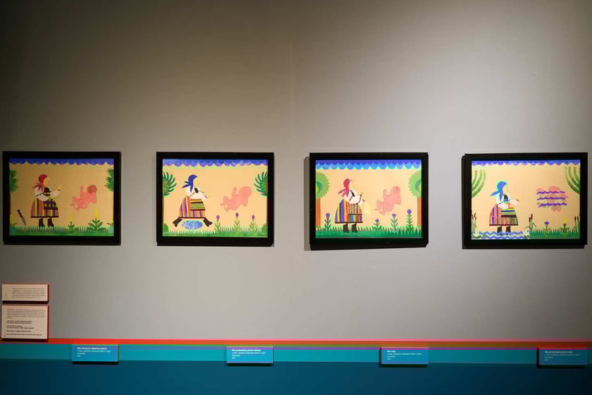 Prace Aśki Borof na wystawie w Muzeum Etnograficznym obejrzymy do 18 sierpnia&nbsp;