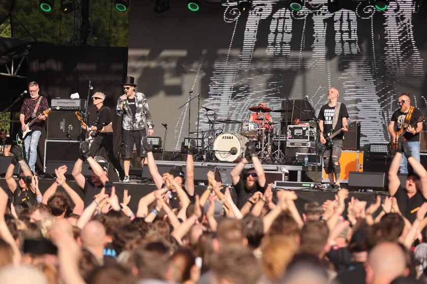 Festiwal 3-Majówka we Wrocławiu - drugi dzień koncertów i zabawa publiczności