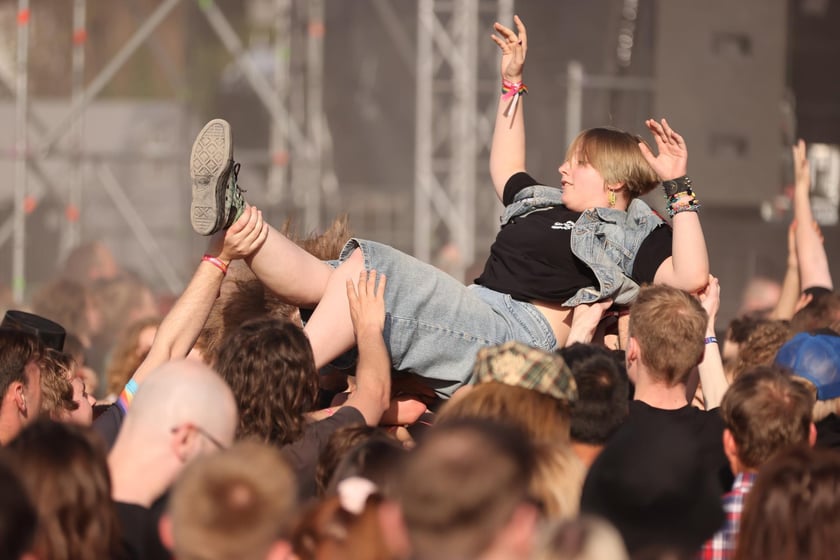 Festiwal 3-Majówka we Wrocławiu - drugi dzień koncertów i zabawa publiczności