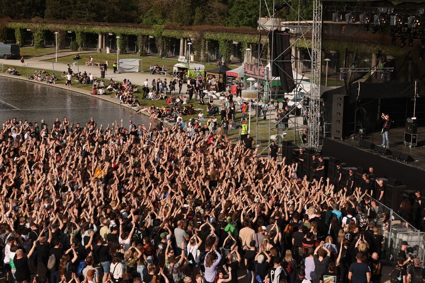 Festiwal 3-Majówka we Wrocławiu - drugi dzień koncertów i zabawa publiczności