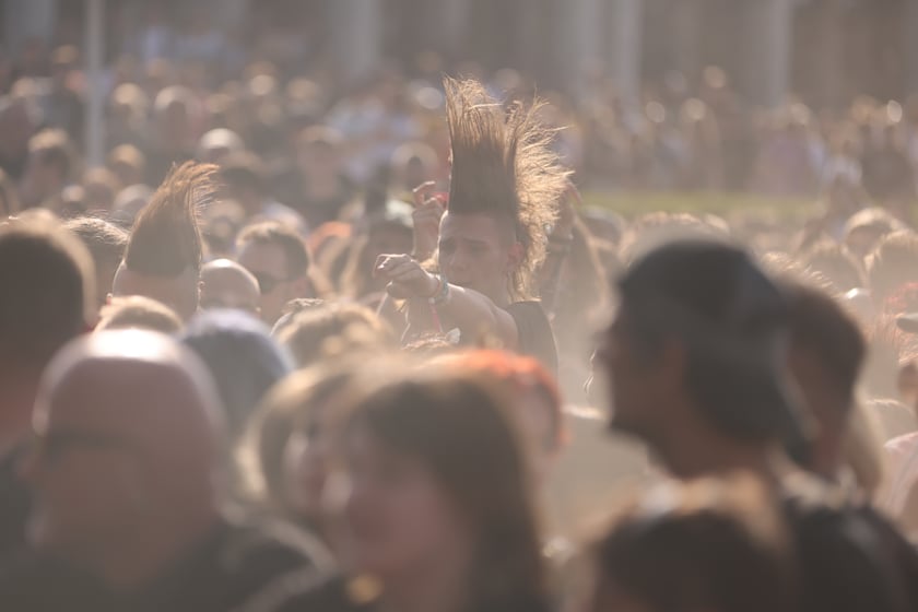 Festiwal 3-Majówka we Wrocławiu - drugi dzień koncertów i zabawa publiczności