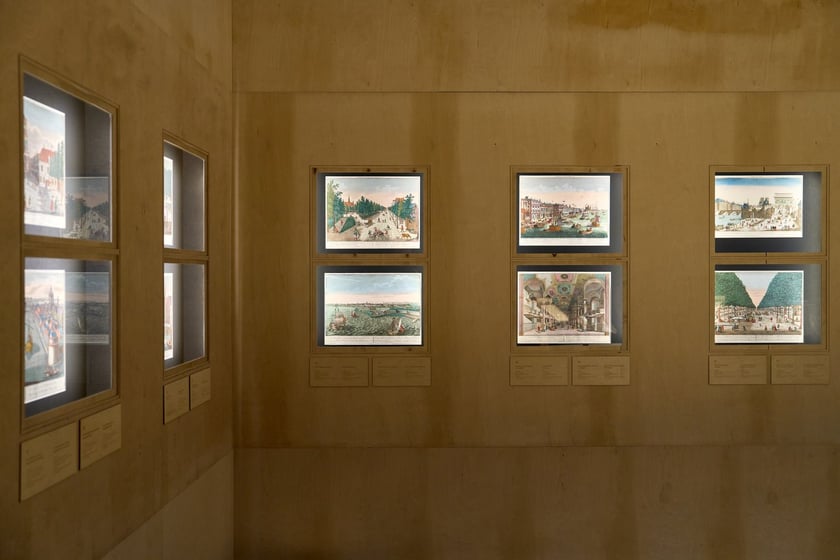 Wystawa &bdquo;Vue d&rsquo;optique i maszyny optyczne&rdquo; w Muzeum Architektury do 4 sierpnia