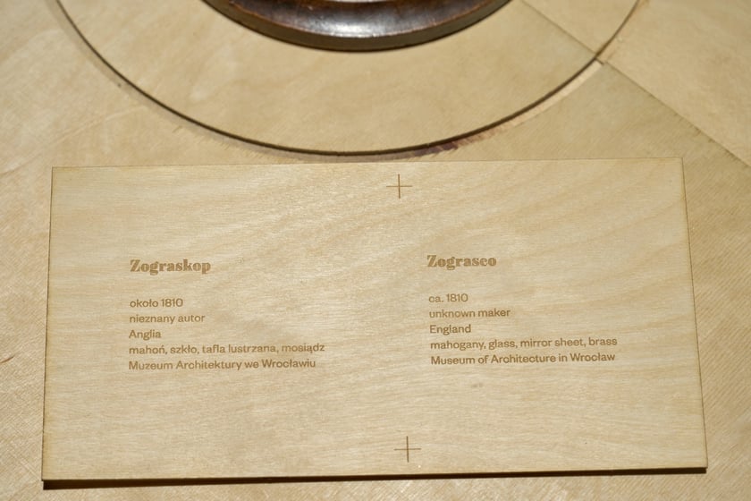 Wystawa &bdquo;Vue d&rsquo;optique i maszyny optyczne&rdquo; w Muzeum Architektury do 4 sierpnia