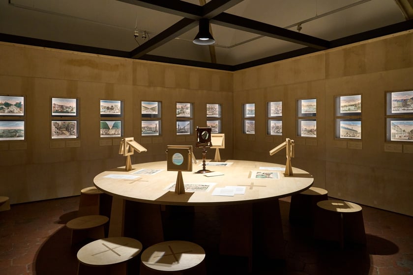 Wystawa &bdquo;Vue d&rsquo;optique i maszyny optyczne&rdquo; w Muzeum Architektury do 4 sierpnia