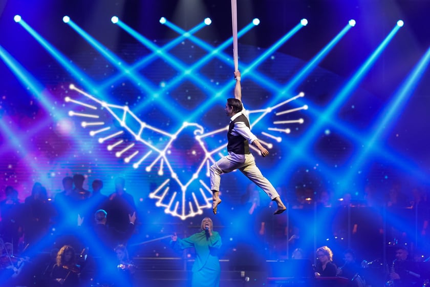 Wielkie show w Hali stulecia. Koncert "Gwiazdozbiór Aniołów. In varietae concordia".