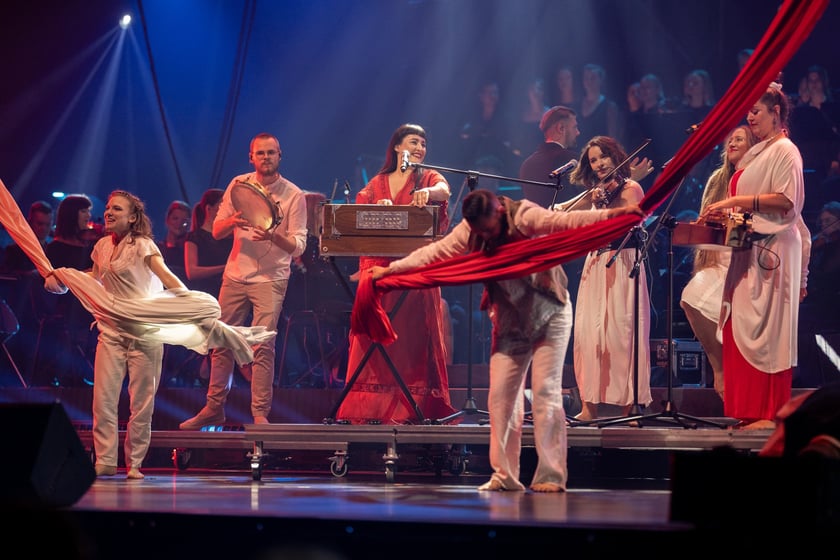 Wielkie show w Hali stulecia. Koncert "Gwiazdozbiór Aniołów. In varietae concordia".