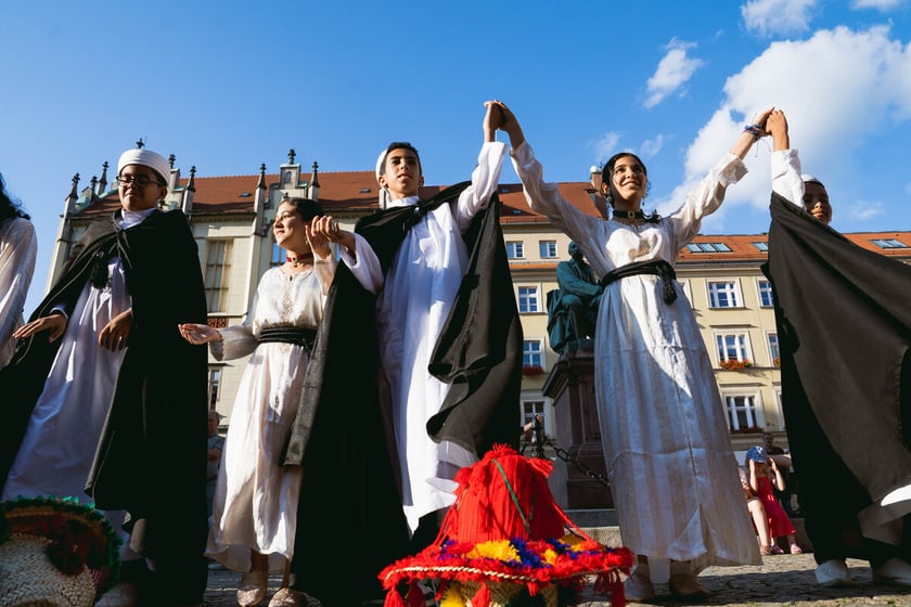 Kolorowa parada Lelenfant na ulicach Wrocławia, 29.07.2024