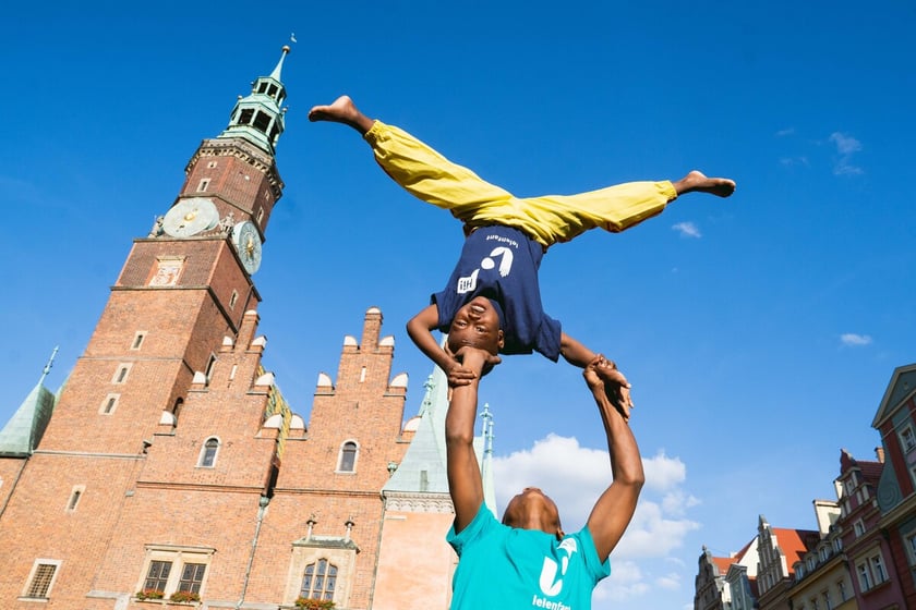 Kolorowa parada Lelenfant na ulicach Wrocławia, 29.07.2024