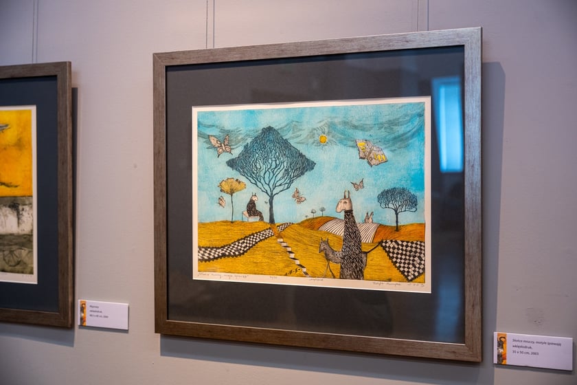 Prace Edyty Purzyckiej na wystawie w Pałacu Kr&oacute;lewskim (Muzeum Miejskim Wrocławia)&nbsp;