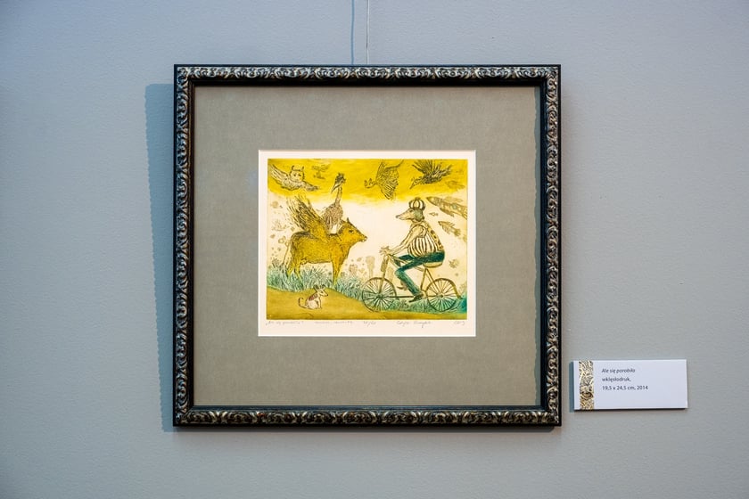 Prace Edyty Purzyckiej na wystawie w Pałacu Kr&oacute;lewskim (Muzeum Miejskim Wrocławia)&nbsp;